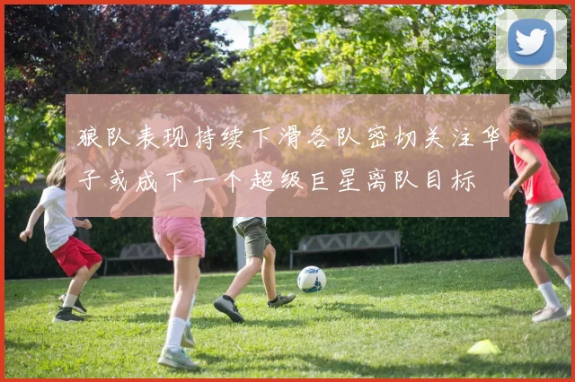 狼队表现持续下滑各队密切关注华子或成下一个超级巨星离队目标